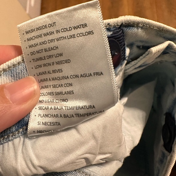 Youth girls Kancan jeans size 12. Worn once. - Picture 6 of 6